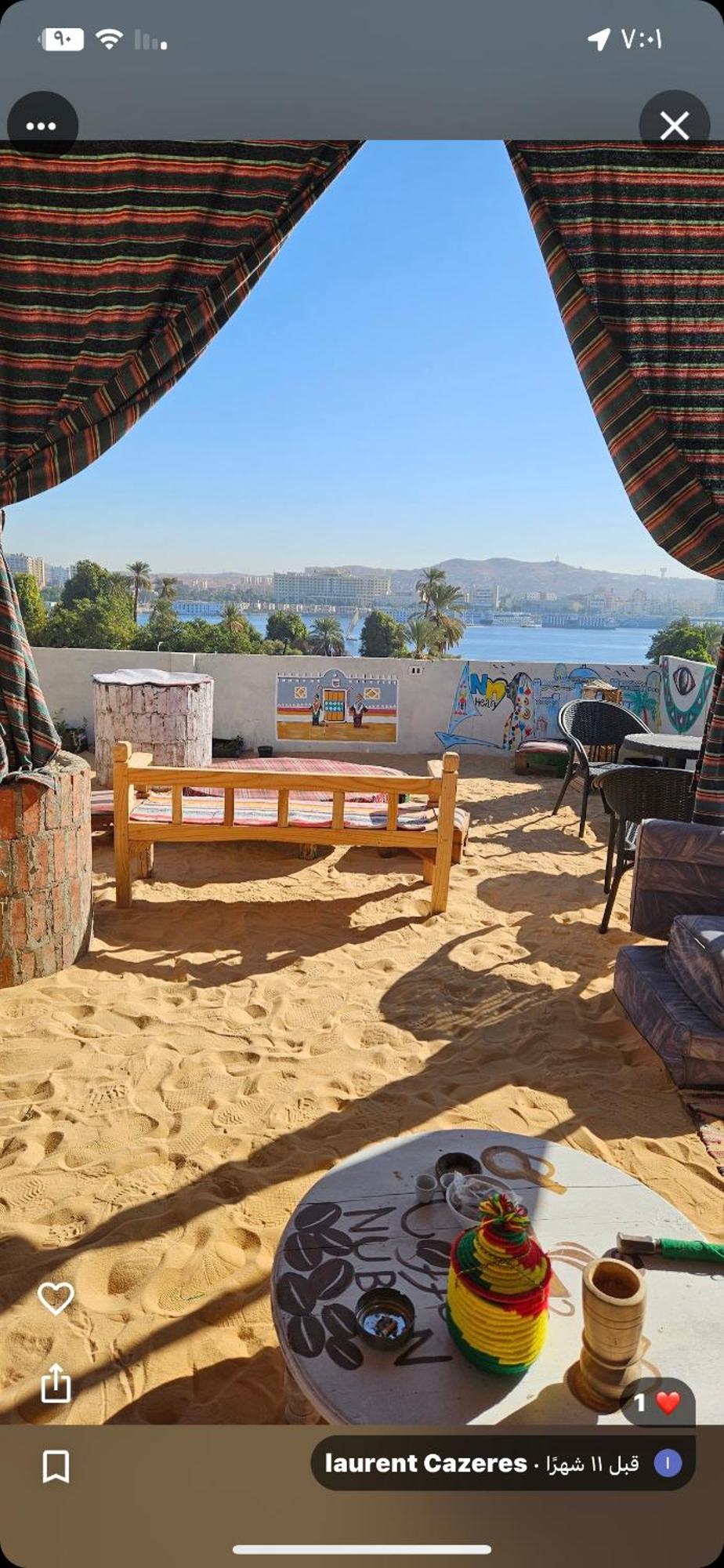 Nuba Heart Hotell Aswan Exteriör bild